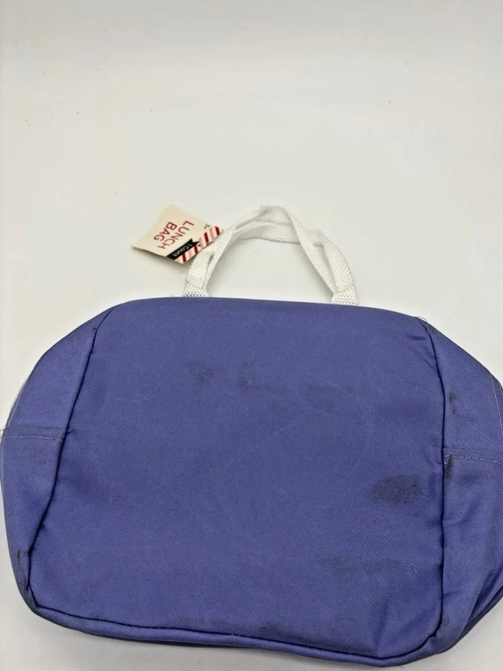 Kids Purple Lunch Tote with Pink Tiger Face